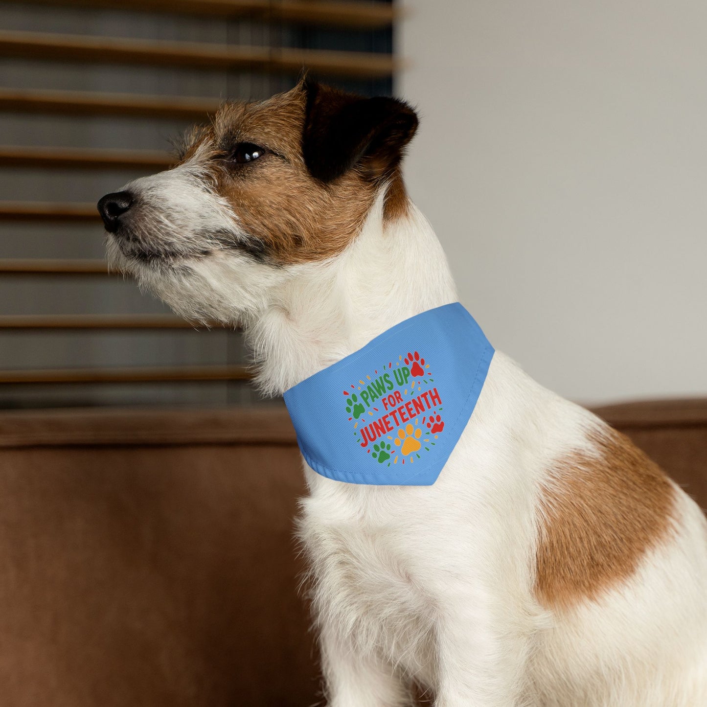 Juneteenth Pet Bandana Collar, Celebrate Freedom with Your Dog, Dog Fashion Accessory, Pet Celebration Wear, Holiday Pet Gift