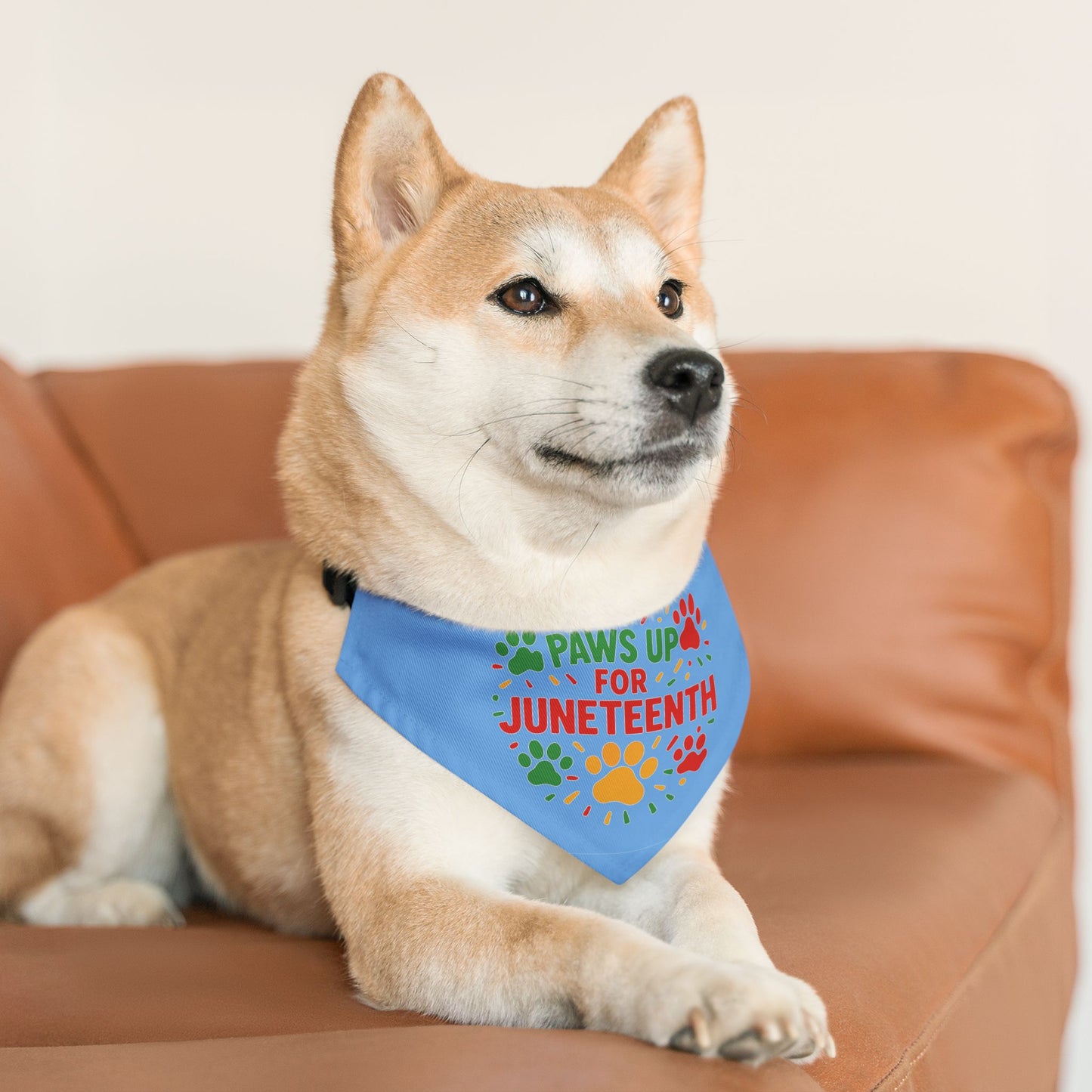 Juneteenth Pet Bandana Collar, Celebrate Freedom with Your Dog, Dog Fashion Accessory, Pet Celebration Wear, Holiday Pet Gift