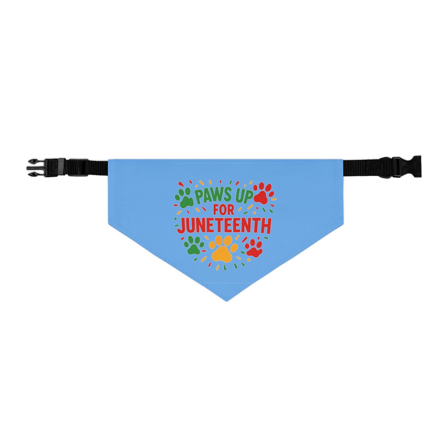 Juneteenth Pet Bandana Collar, Celebrate Freedom with Your Dog, Dog Fashion Accessory, Pet Celebration Wear, Holiday Pet Gift