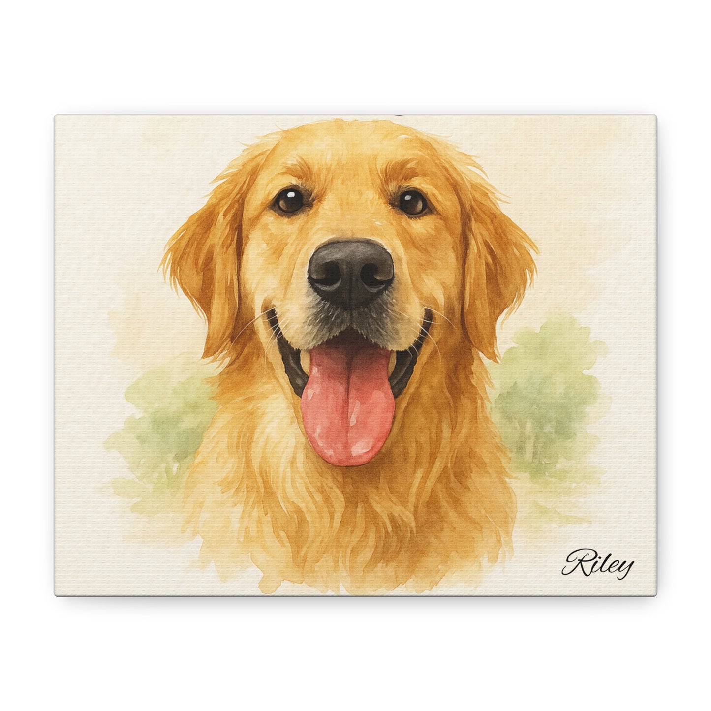 Custom Dog Portraits Using Pet Photo | Personalized Digital Dog Portraits Cat Portraits | Custom Dog Portraits | Custom Pet Memorial Art | Personalized Pet Wall Art on Canvas